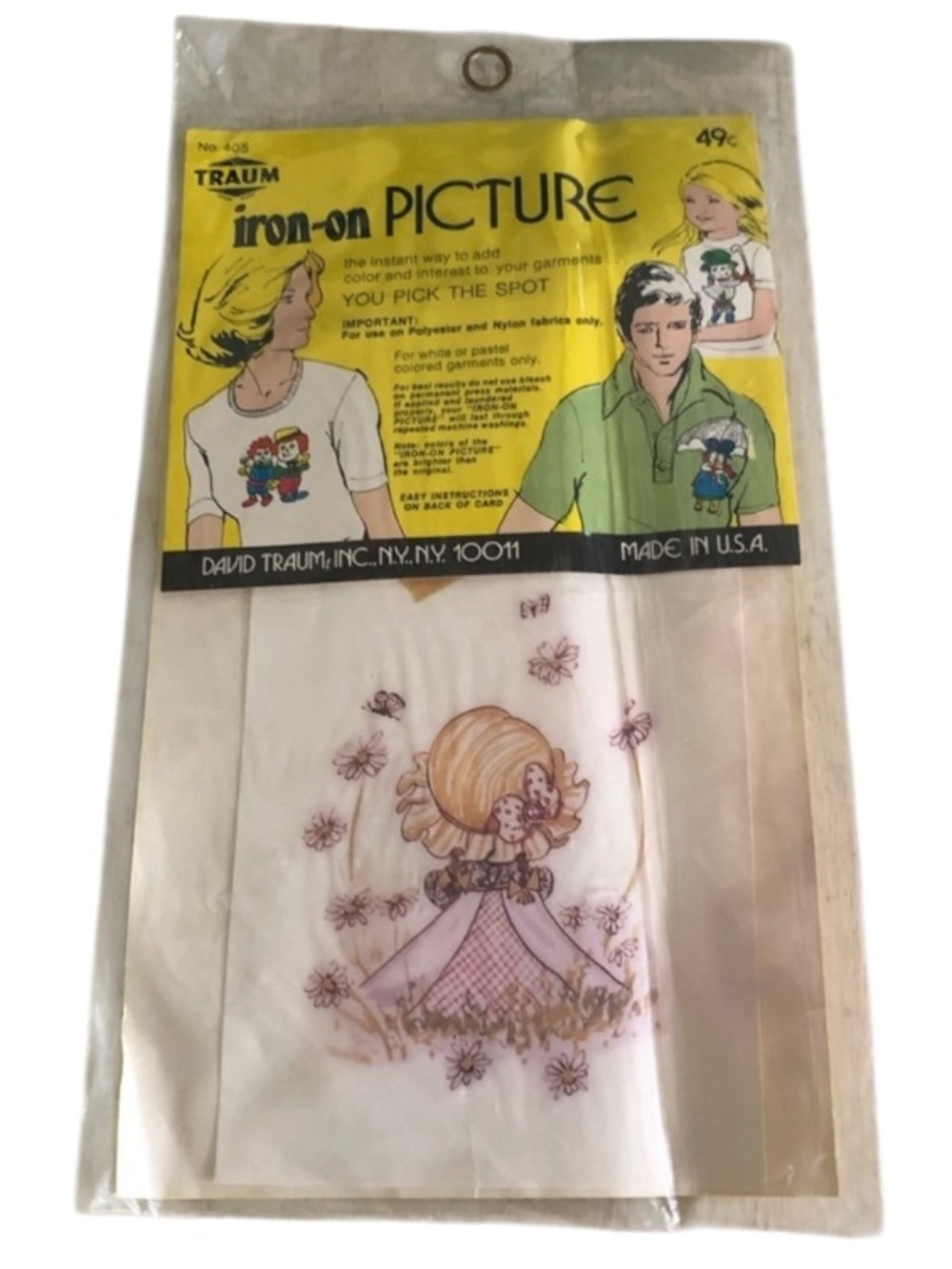 Vintage Iron-On Picture